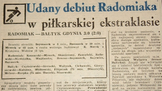 Z rzutów wolnych zespołom z Gdyni